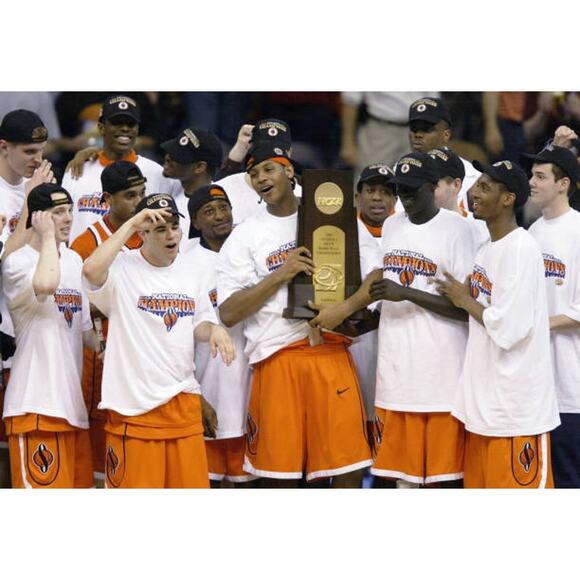 Syracuse Orange 1996 NIKE Team windbreaker jacket L navy NCAA basketball vintage - Picture 10 of 14